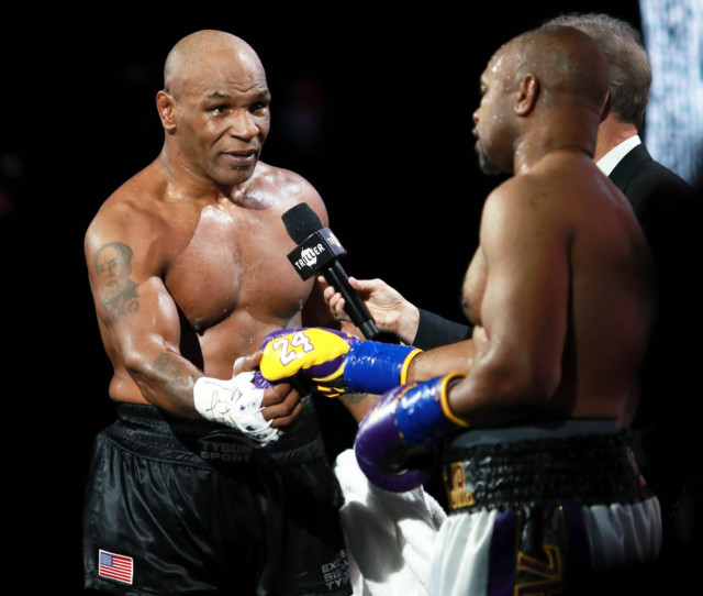 , Mike Tyson confirms he WILL fight again aged 54 after draw with Roy Jones Jr who hints at retirement at 51