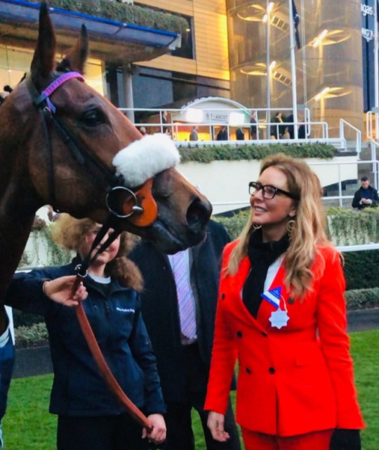 , Carol Vorderman’s horse Subway Surf to take to the track at Market Rasen for her chasing debut and can be backed at 6-1