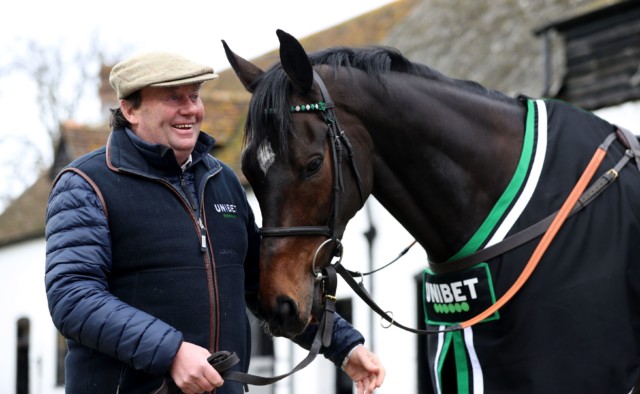 , Nicky Henderson’s superstar chaser Altior set for Newbury gallop ahead of Betfair Tingle Creek defence