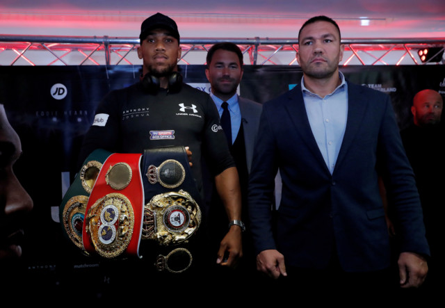 , Anthony Joshua vs Kubrat Pulev set to be moved from 02 Arena to Wembley Arena as Eddie Hearn hopes 1,000 fans can watch