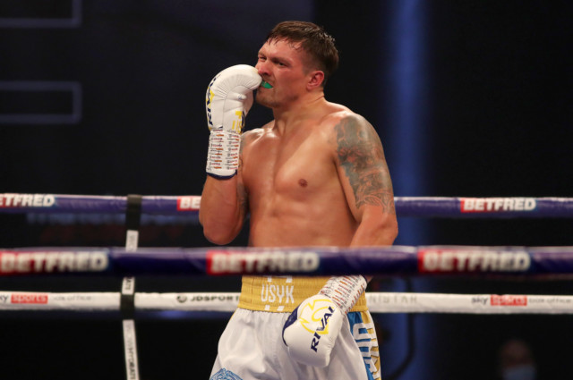 , Anthony Joshua will ‘one million per cent’ face Oleksandr Usyk if Tyson Fury fight cannot be agreed, reveals Eddie Hearn