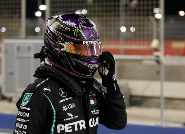 Lewis Hamilton clocked pole with a 1:27.264