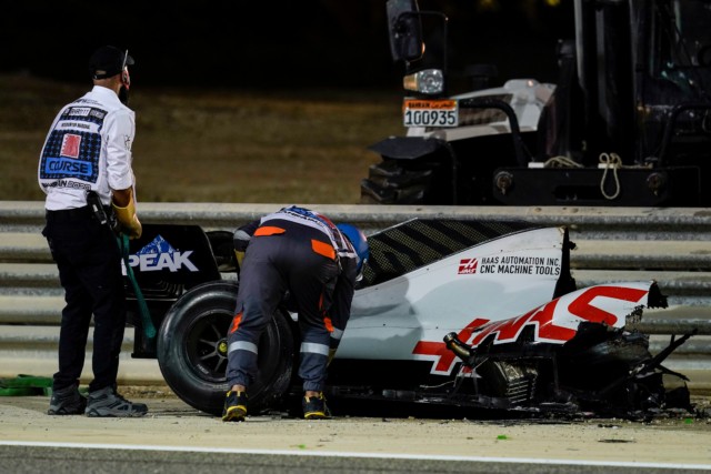 , F1 bosses open investigation into Romain Grosjean’s horrifying crash that almost killed Haas star at Bahrain GP