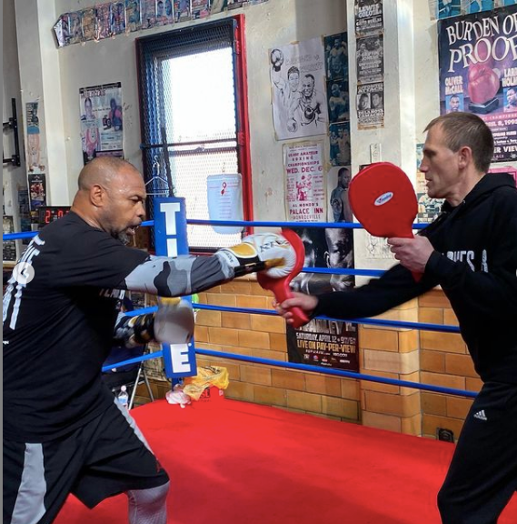 , Roy Jones Jr, 51, shows off incredible hand speed and reveals opponent Mike Tyson ‘inspires’ him ahead of comeback fight