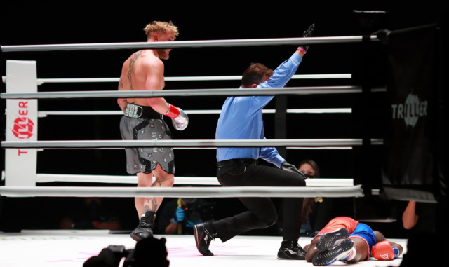 , Jake Paul DESTROYS Nate Robinson as medics rush into ring after heavy knockout as Snoop Dogg calls it a ‘Hood fight’