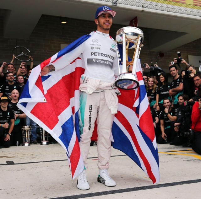 Hamilton is the first British driver to win back to back World titles 