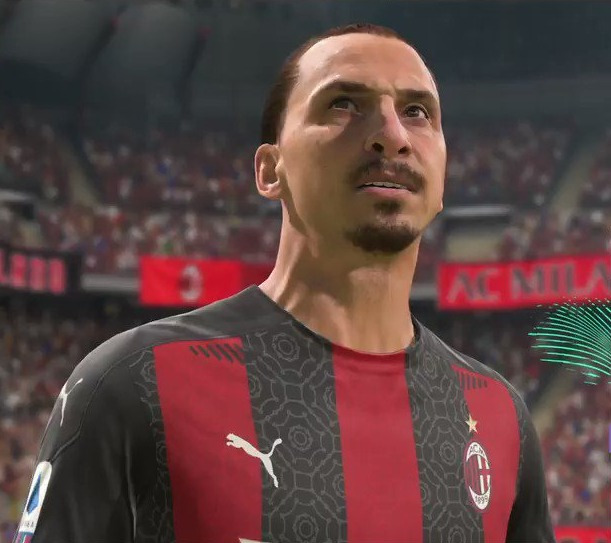 Ibra and the rest of his AC Milan teammates are playable characters on FIFA 21