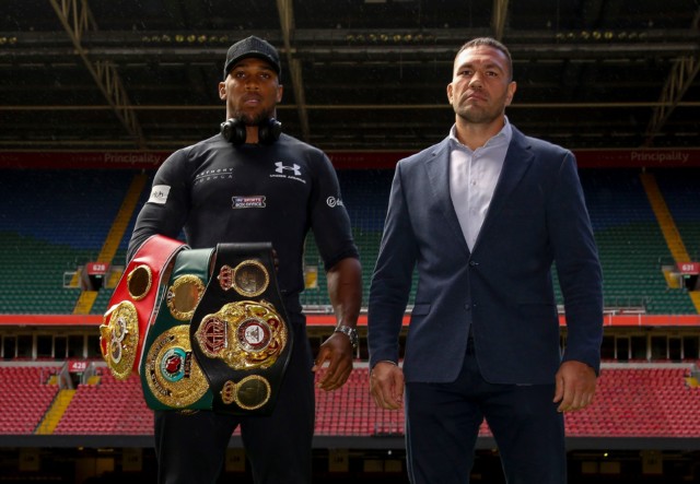 , Anthony Joshua tells rival Tyson Fury the only way you’ll sell out Wembley is by fighting ME