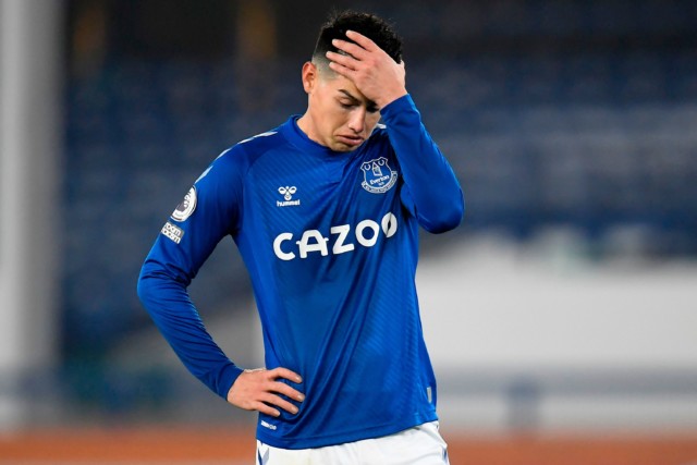 , James Rodriguez is lucky to start for Everton after being ‘found out’ by Premier League rivals, claims Gabby Agbonlahor