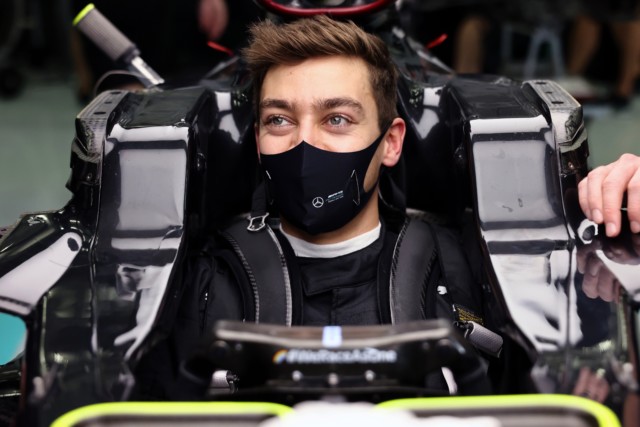 , George Russell gives glimpse into F1 future without Lewis Hamilton after fastest practice at Sakhir GP