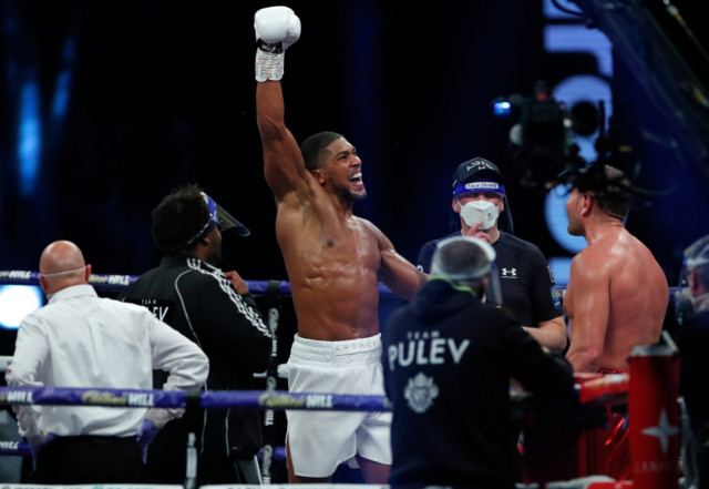 , Anthony Joshua warns Tyson Fury he’s out to ‘take his head off his shoulders’ after almost taking Rolex ten years ago