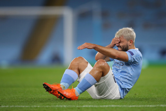 , Sergio Aguero reveals he is still struggling to recover from knee injury with Man City star battling for fitness
