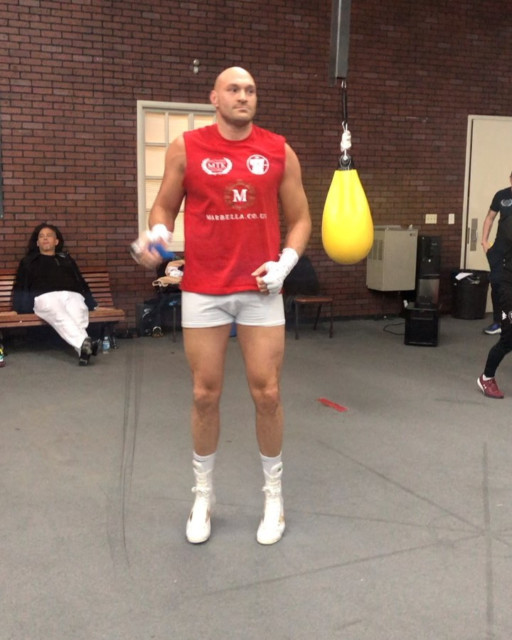 , Tyson Fury spars with boxer with prosthetic leg ahead of Anthony Joshua fight with terms now ‘verbally agreed’