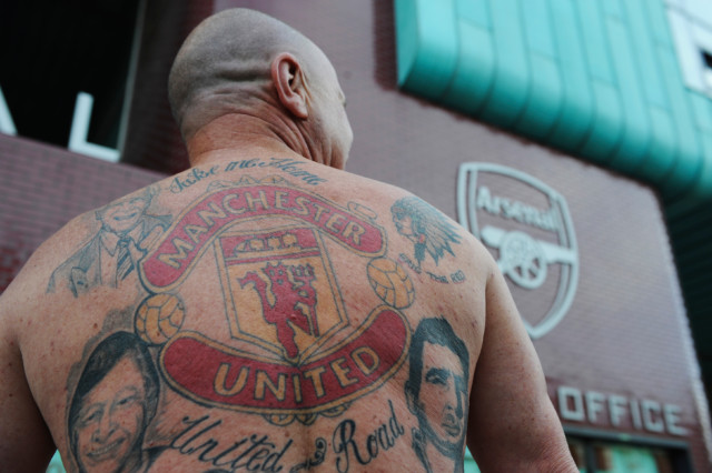 , Arsenal are most tattooed team in Premier League but miles behind Juventus and River Plate as fans go mad for inkings