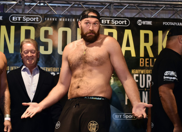 , Tyson Fury hints Anthony Joshua showdown will be in UK as he shares SunSport tale of the tape in cryptic Insta post