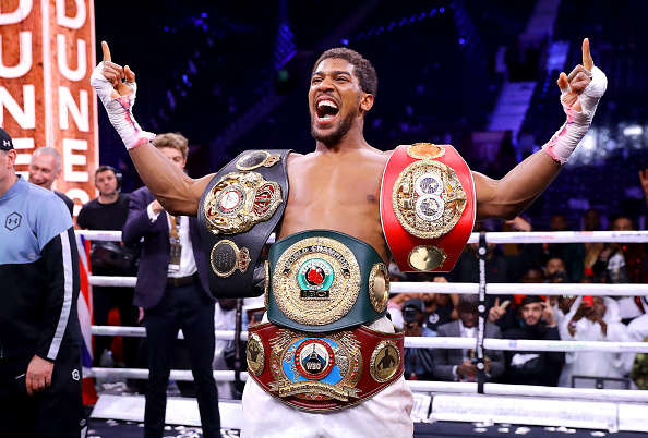 , Watch Anthony Joshua show off brutal left hook as he calls himself ‘disciple of destruction’ ahead of Tyson Fury fight