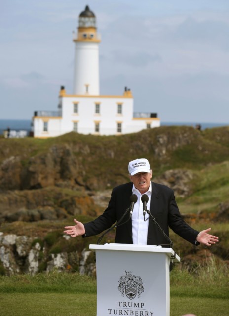 , Donald Trump’s Turnberry golf course will NOT host The Open after he was stripped of right to stage USPGA Championship