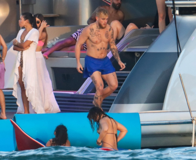 , Jake Paul parties on packed yacht in Miami without face mask after withdrawing $50m offer to fight Conor McGregor