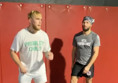 , Jake Paul trains with UFC star Jorge Masvidal and predicts he’ll knock Ben Askren out in just four seconds
