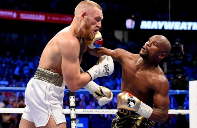 Conor McGregor held his own for ten rounds against boxing legend Floyd Mayweather