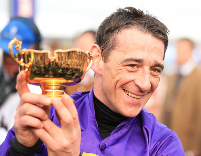 , Watch awkward moment jockey Davy Russell refuses to answer interviewer’s question during chat on racing comeback