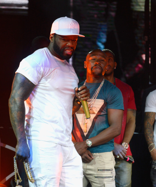 , 50 Cent wants Floyd Mayweather fight to settle long term feud after 2012 fallout despite two stone weight difference