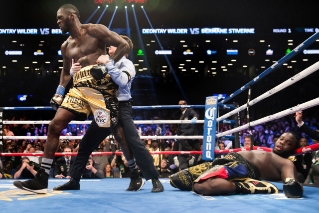 , Deontay Wilder names three best KOs… and includes Tyson Fury who he thinks should have been counted out in first fight