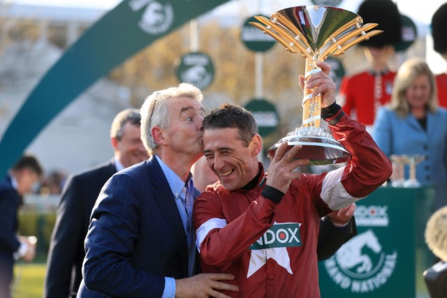 , Gigginstown chief Michael O’Leary urges jockey Davy Russell to retire after latest injury where he broke his NECK