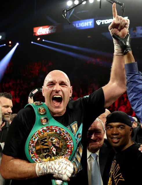 , The top 10 heavyweights in the world ranked, including Tyson Fury before Anthony Joshua as pair prepare for showdown