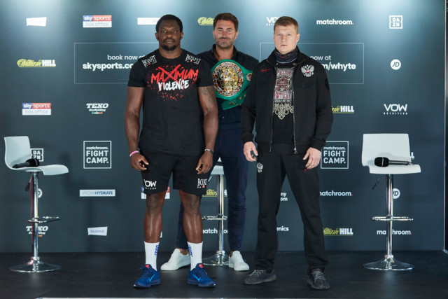 , Dillian Whyte vs Alexander Povetkin 2 pushed back to March 27 in Gibraltar as Eddie Hearn announces ‘Rumble on the Rock’