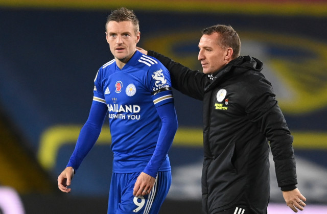 , Jamie Vardy fit again after hip operation but Leicester boss Brendan Rodgers insists he won’t rush striker back