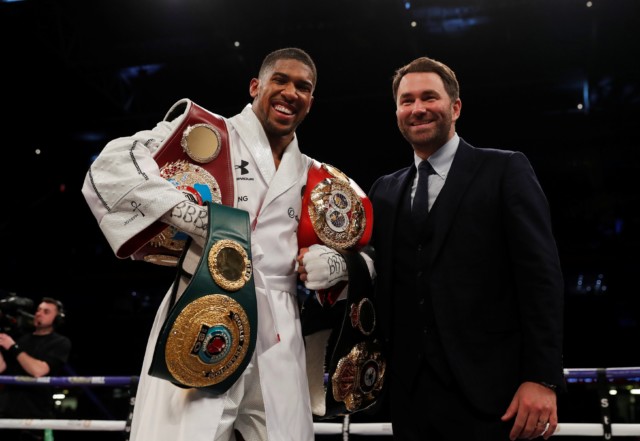 , Anthony Joshua and Tyson Fury ‘arguing over text and FaceTime’ as mind games ahead of £200m fight begin, reveals Hearn