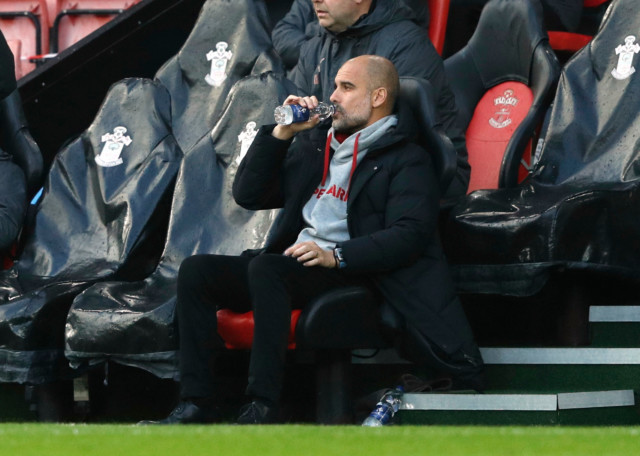 Guardiola has worn the top for a number of Premier League touchline appearances
