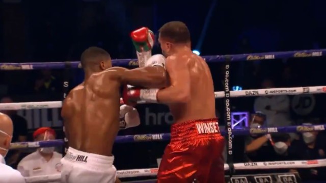 , Anthony Joshua reveals he pulled off Floyd Mayweather signature move against Pulev while boxing legend was in crowd