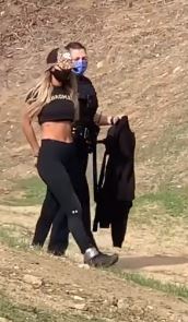 , Jake Paul’s ex, World Series flasher Julia Rose, arrested for trying to turn Hollywood sign into ‘Holly-Boob’