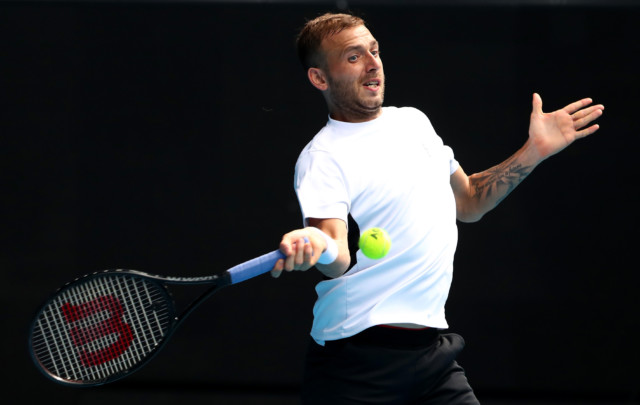 , British No.1 Dan Evans celebrates maiden ATP title four years after hitting rock bottom with tennis ban