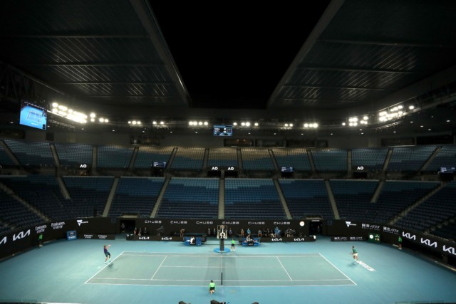 , Why is the Australian Open behind closed doors when it did have fans?