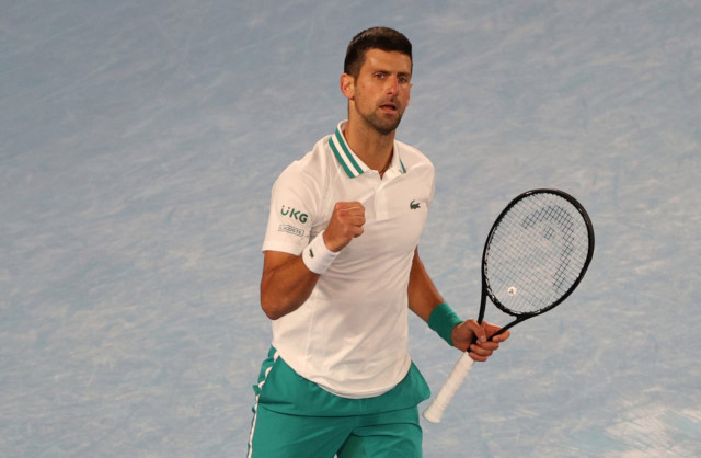 , Novak Djokovic playing through pain barrier in quest of ninth Australian Open crown
