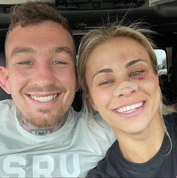, Paige VanZant reveals battered face and refuses to ‘quit when s*** get tough’ after ex-UFC star’s brutal BKFC debut