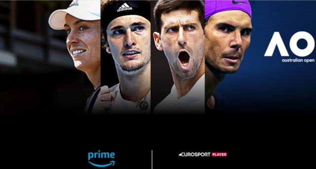 , Watch the Australian Open for 99p with TWO months of Eurosport on Amazon Prime