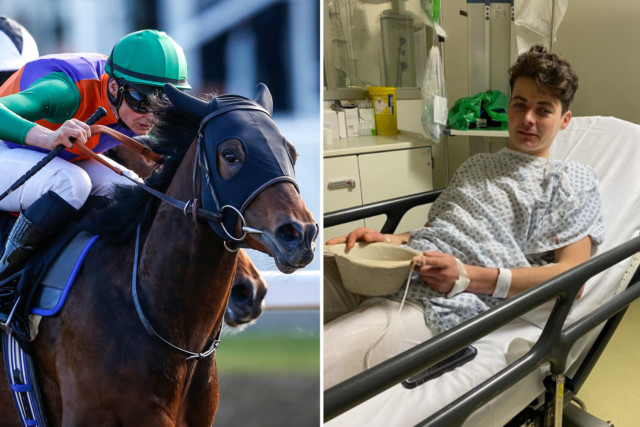 , Jockey Eoin Walsh SHRUNK after crushing part of spine in fall but is all set for remarkable racing return