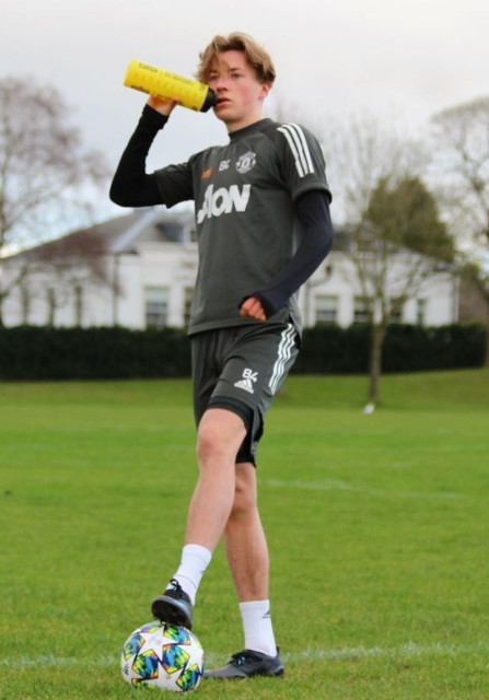 , Man Utd kid Charlie Savage is the son of BT Sport pundit Robbie, and has been called up to Wales U18s to face England