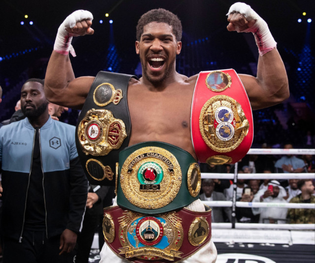 , Anthony Joshua fight with Tyson Fury SIGNED as Eddie Hearn confirms two-fight deal worth £200m for later this year