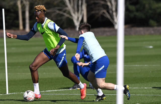 , Chelsea blow as Tammy Abraham lasts just five minutes on training return over nagging ankle injury
