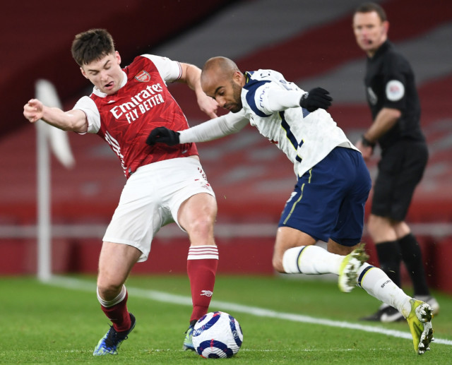 , Watch Kieran Tierney’s X-rated rant at Arsenal team-mates against Tottenham as fans call for him to be made captain