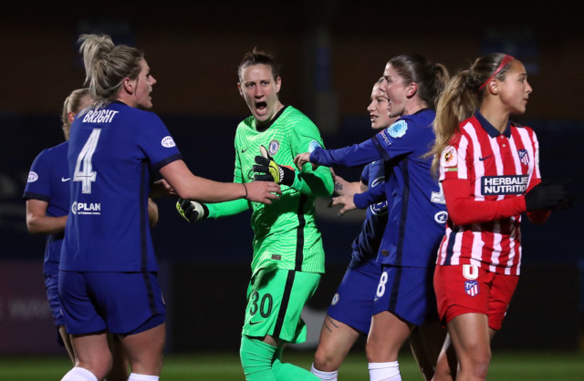 , Chelsea 2 Atletico Madrid 0: Top stopper Berger helps Blues beat Atletico after Ingle sees red