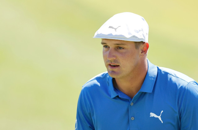 , Watch Bryson DeChambeau’s horror drive as it goes just 46-yards after smashing into tree at WGC Match Play