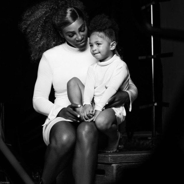 , Serena Williams and daughter Alexis Olympia look adorable together as legend and tot, 3, pose for first fashion shoot
