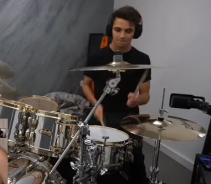 , Lando Norris takes up drumming ahead of new F1 season with McLaren star getting lessons from One Direction star