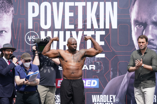 , Dillian Whyte vows to resurrect ‘Villain’ persona and warns Povetkin ‘the nastiness never left’ as he seeks revenge